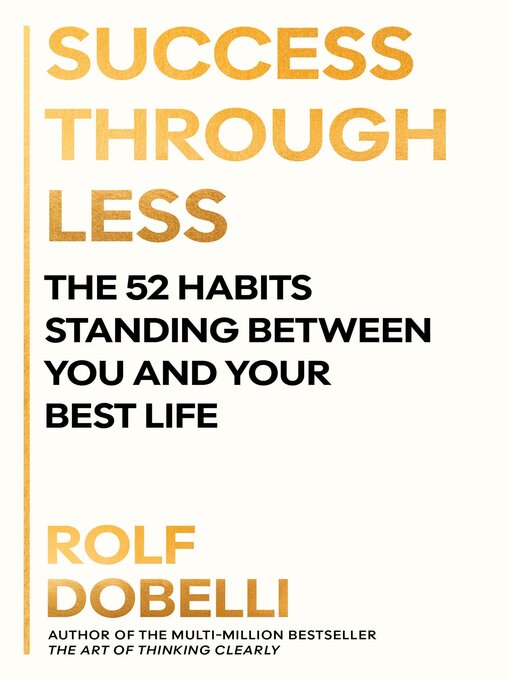 Title details for The Not-To-Do List by Rolf Dobelli - Wait list